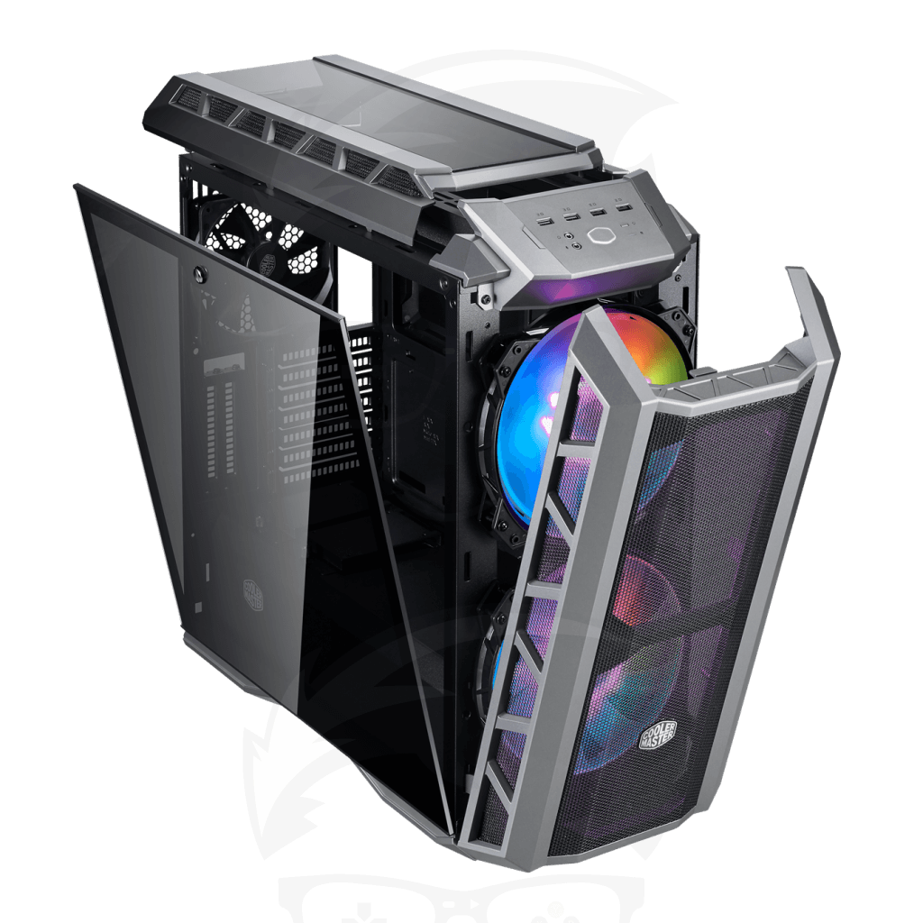 COOLER MASTER H500P Mesh Gray ARGB Gaming Case COOLER MASTER H500P Mesh Gray ARGB Gaming Case